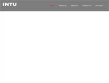 Tablet Screenshot of intudesign.com